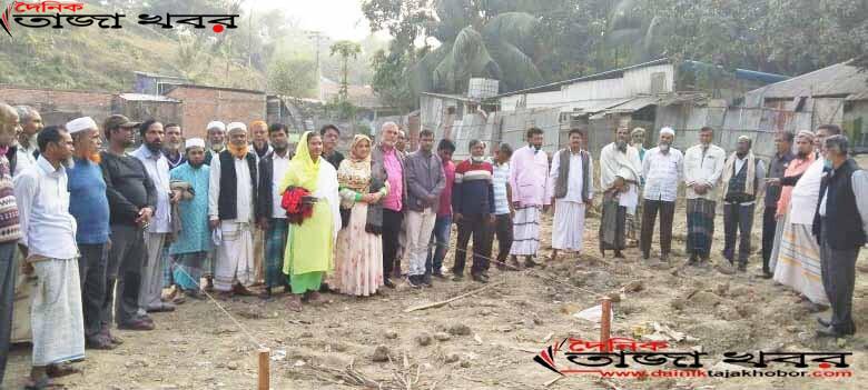 ছিন্নমুলে ছয় তলা পাউন্ডেশনে প্রাথমিক বিদ্যালয় সহ সাইক্লোন সেন্টারের কাজ শুরুঃ দৈনিক তাজা খবর।