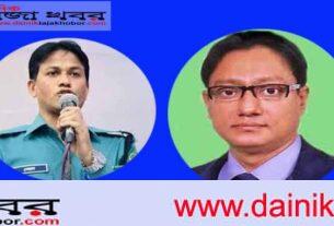 কোতোয়ালী থানার ওসি নেজামের অপসারণ চেয়েছেন না হলে নির্বাচন থেকে সরে দাঁড়ানোর হুমকি: মেয়র প্রার্থী ডা. শাহাদাত হোসেনঃ দৈনিক তাজা খবর। 