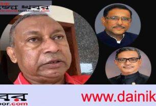 আমি কথা বললে তো আর মির্জা কাদেরের বিরুদ্ধে বলব না, আমি কথা বলব ওবায়দুল কাদেরের বিরুদ্ধেঃ দৈনিক তাজা খবর। 