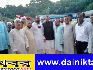 জনসভার পরে একত্র নেতাকর্মীরা